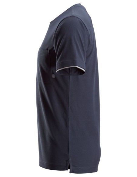 2598 Camiseta de manga corta AllroundWork 37.5 azul marino