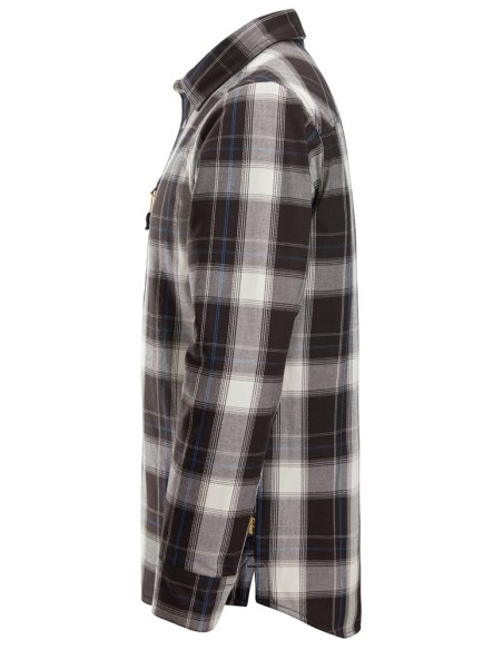 8522 Camisa aislante AllroundWork negro-blanco hueso