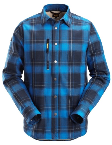 8522 Camisa aislante AllroundWork azul-azul marino