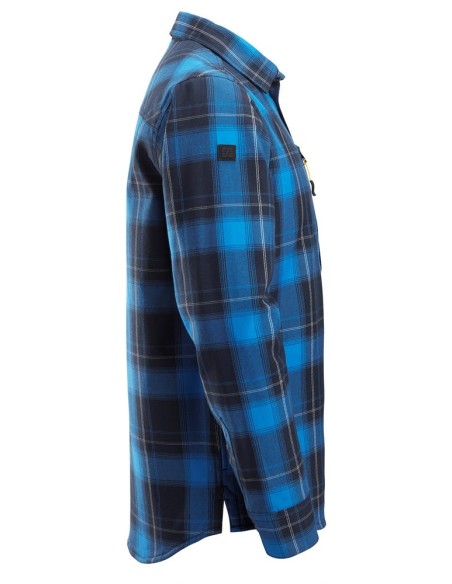 8522 Camisa aislante AllroundWork azul-azul marino