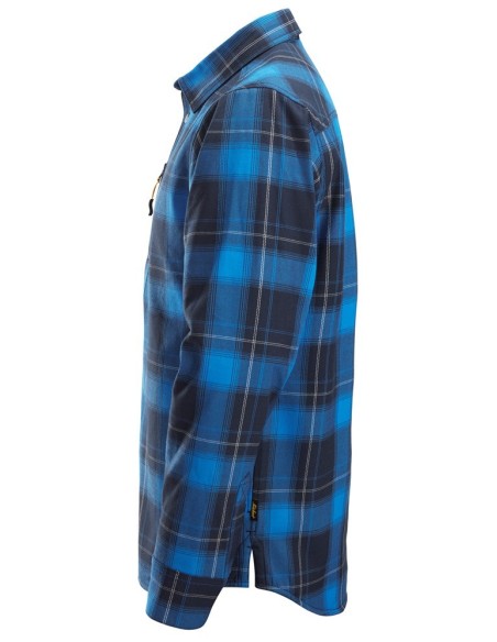 8522 Camisa aislante AllroundWork azul-azul marino
