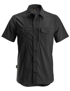 8520 Camisa de manga corta absorbente LiteWork negro