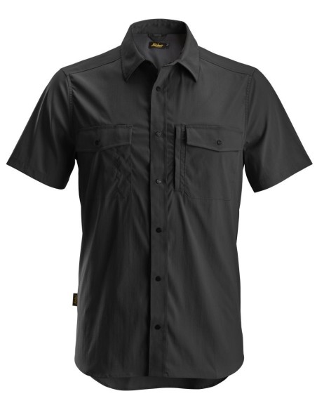 8520 Camisa de manga corta absorbente LiteWork negro