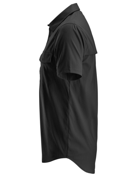 8520 Camisa de manga corta absorbente LiteWork negro
