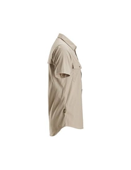 8520 Camisa de manga corta absorbente LiteWork beige