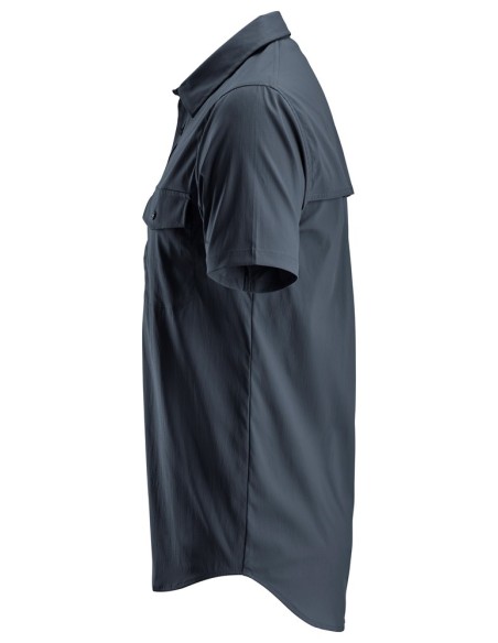 8520 Camisa de manga corta absorbente LiteWork azul marino