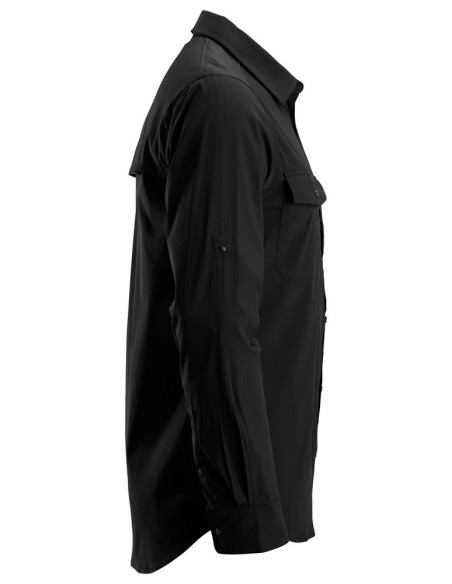 8521 Camisa de manga larga absorbente LiteWork negro
