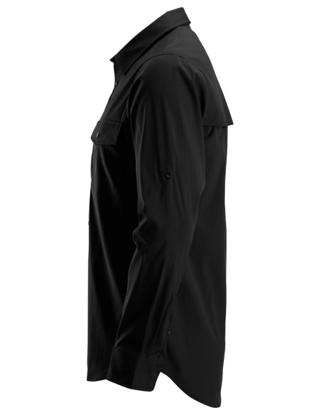 8521 Camisa de manga larga absorbente LiteWork negro