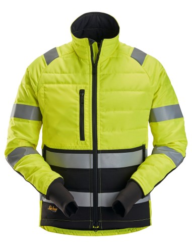 8134 Chaqueta ligera acolchada de alta visibilidad clase 2 amarillo/ negro