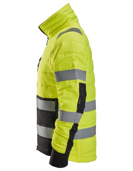 8134 Chaqueta ligera acolchada de alta visibilidad clase 2 amarillo/ negro