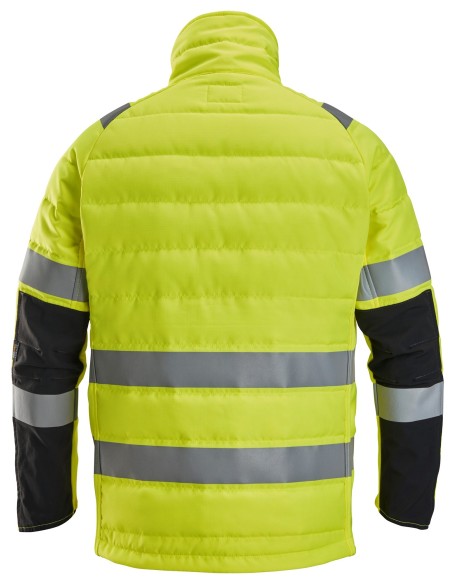 8134 Chaqueta ligera acolchada de alta visibilidad clase 2 amarillo/ negro