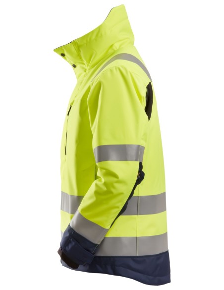 1130 Chaqueta de alta visibilidad clase 3 con aislamiento 37.5 AllroundWork amarillo/ azul marino