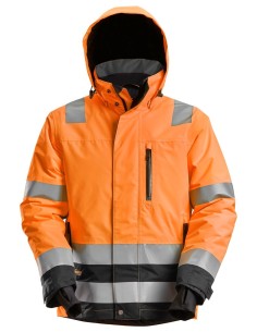 1132 Chaqueta con aislamiento 37.5 impermeable de alta visibilidad clase 3 naranja/ negro