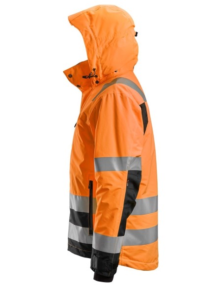 1132 Chaqueta con aislamiento 37.5 impermeable de alta visibilidad clase 3 naranja/ negro