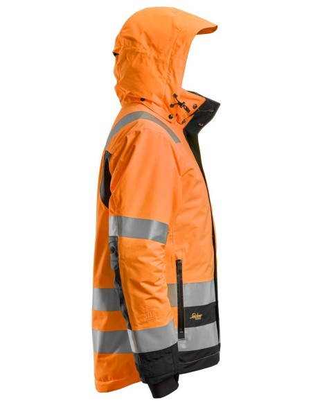 1132 Chaqueta con aislamiento 37.5 impermeable de alta visibilidad clase 3 naranja/ negro