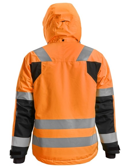 1132 Chaqueta con aislamiento 37.5 impermeable de alta visibilidad clase 3 naranja/ negro