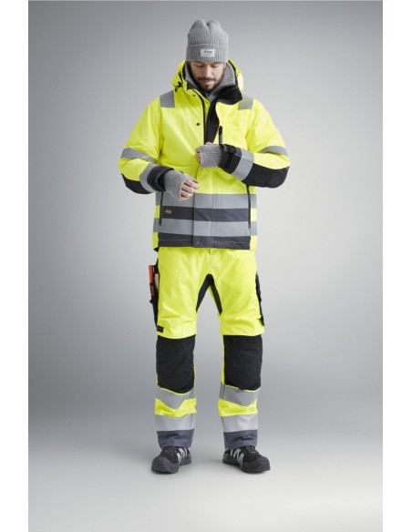 1132 Chaqueta con aislamiento 37.5 impermeable de alta visibilidad clase 3 naranja/ negro