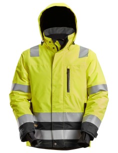 1132 Chaqueta con aislamiento 37.5 impermeable de alta visibilidad clase 3 amarillo/ negro