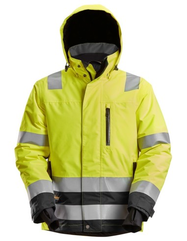 1132 Chaqueta con aislamiento 37.5 impermeable de alta visibilidad clase 3 amarillo/ negro