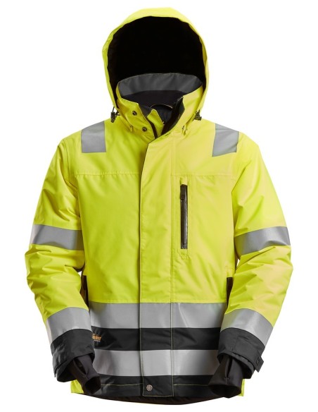 1132 Chaqueta con aislamiento 37.5 impermeable de alta visibilidad clase 3 amarillo/ negro