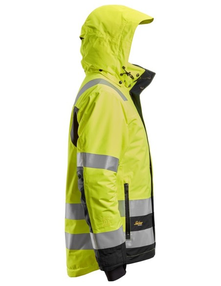 1132 Chaqueta con aislamiento 37.5 impermeable de alta visibilidad clase 3 amarillo/ negro
