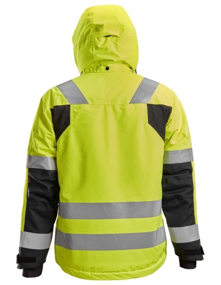 1132 Chaqueta con aislamiento 37.5 impermeable de alta visibilidad clase 3 amarillo/ negro