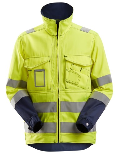 1633 Chaqueta de alta visibilidad clase 3 amarillo/ azul marino