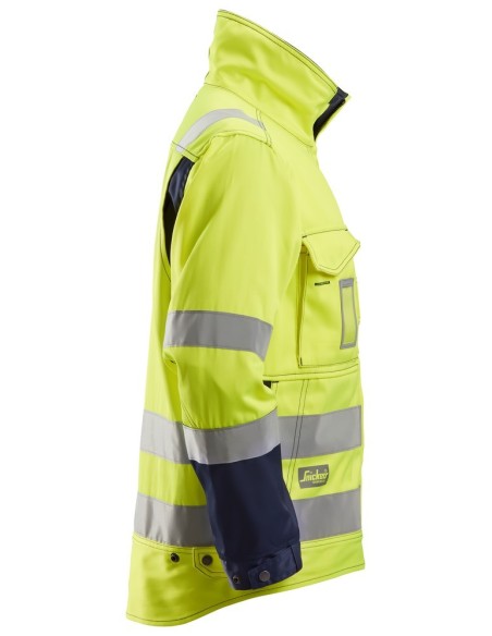 1633 Chaqueta de alta visibilidad clase 3 amarillo/ azul marino