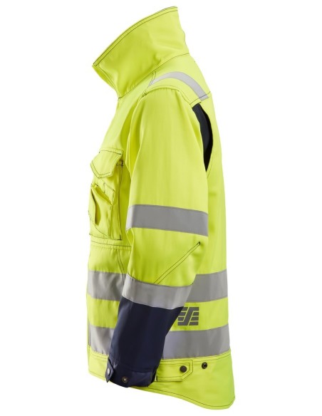1633 Chaqueta de alta visibilidad clase 3 amarillo/ azul marino
