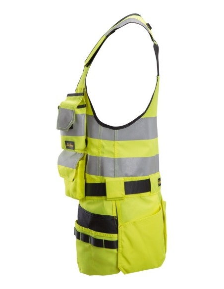4230 Chaleco portaherramientas de alta visibilidad clase 1 AllroundWork amarillo-negro