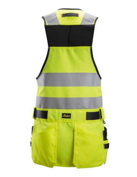4230 Chaleco portaherramientas de alta visibilidad clase 1 AllroundWork amarillo-negro