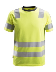 2530 Camiseta de manga corta de alta visibilidad clase 2 amarillo