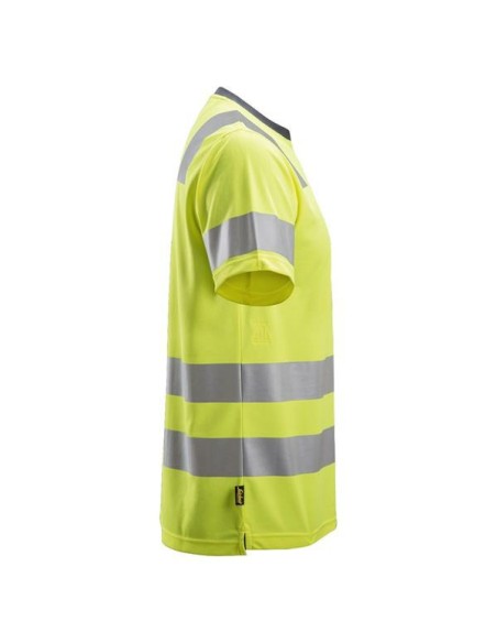 2530 Camiseta de manga corta de alta visibilidad clase 2 amarillo