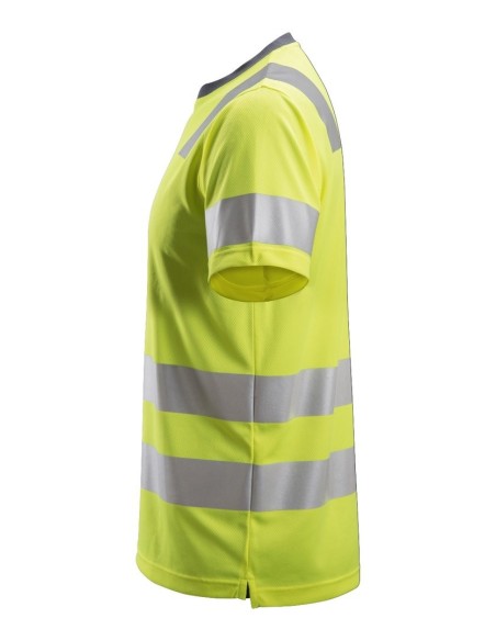 2530 Camiseta de manga corta de alta visibilidad clase 2 amarillo