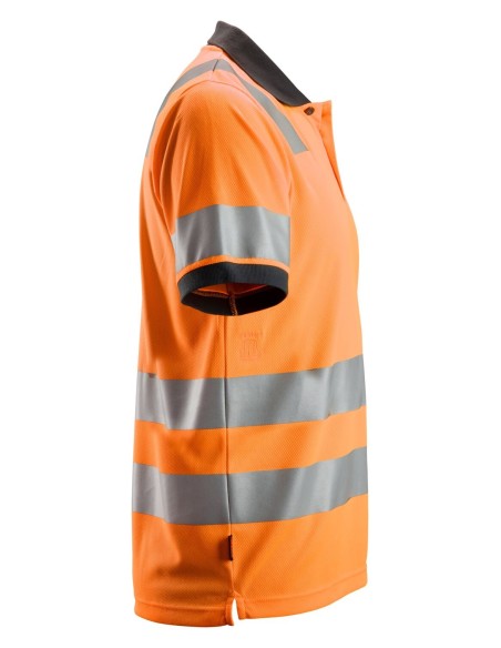 2730 Polo de manga corta alta visibilidad clase 2 naranja