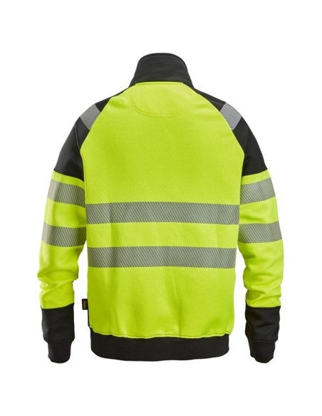 2835 Chaqueta con cremallera completa de alta visibilidad clase 2 amarillo-negro