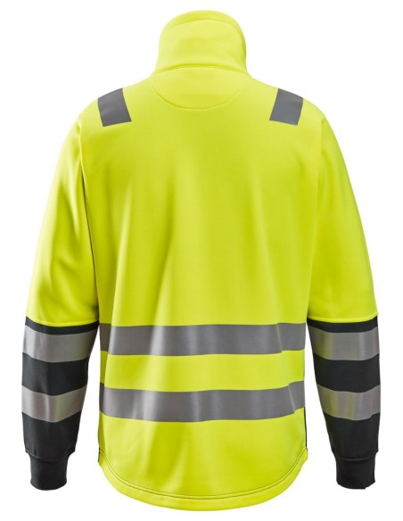 8035 Chaqueta con cremallera completa de alta visibilidad clase 2 amarillo-negro