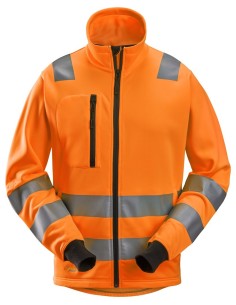 8036 Chaqueta con cremallera completa de alta visibilidad clase 2/3 naranja