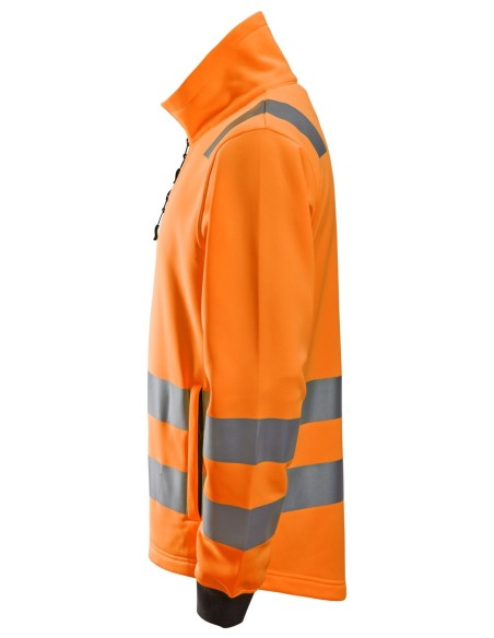 8036 Chaqueta con cremallera completa de alta visibilidad clase 2/3 naranja