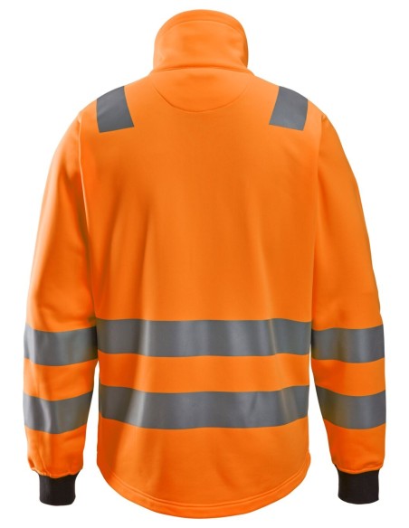 8036 Chaqueta con cremallera completa de alta visibilidad clase 2/3 naranja