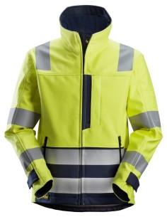 1260 Chaqueta Softshell ProtecWork clase 3 amarillo/ azul marino