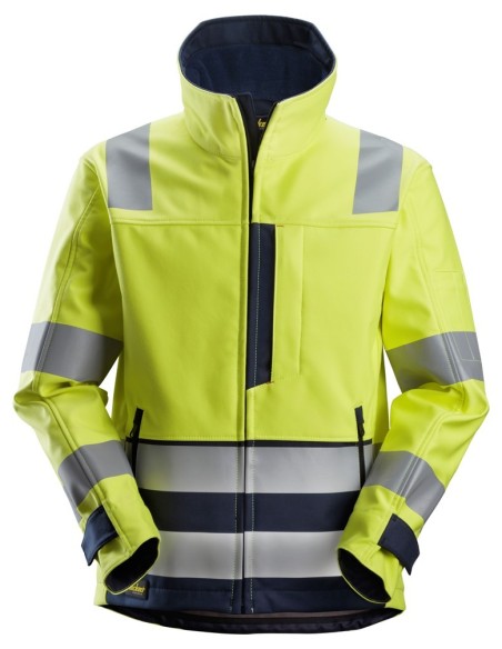 1260 Chaqueta Softshell ProtecWork clase 3 amarillo/ azul marino