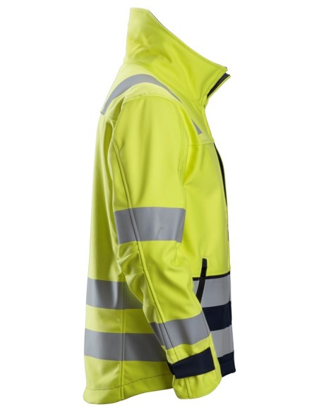 1260 Chaqueta Softshell ProtecWork clase 3 amarillo/ azul marino