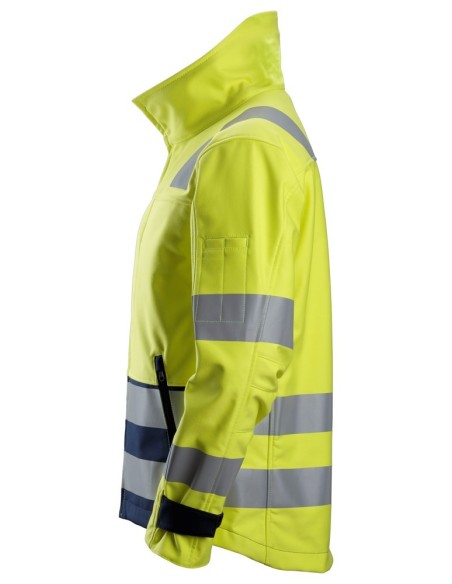 1260 Chaqueta Softshell ProtecWork clase 3 amarillo/ azul marino