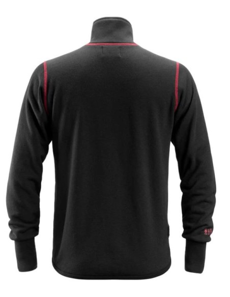 1563 Chaqueta de rizo de lana ProtecWork negro