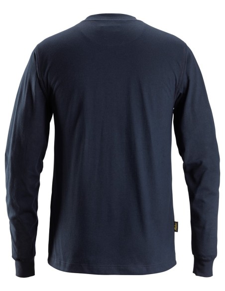 2460 Camiseta de manga larga ProtecWork azul marino