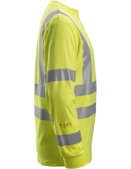 2461 Camiseta de manga larga ProtecWork de alta visibilidad clase 3 amarillo