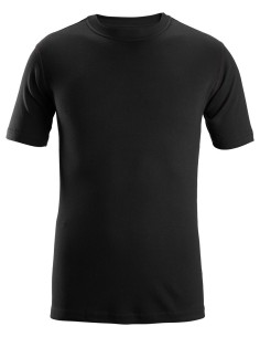 2563 Camiseta de manga corta con cuello redondo ProtecWork negro