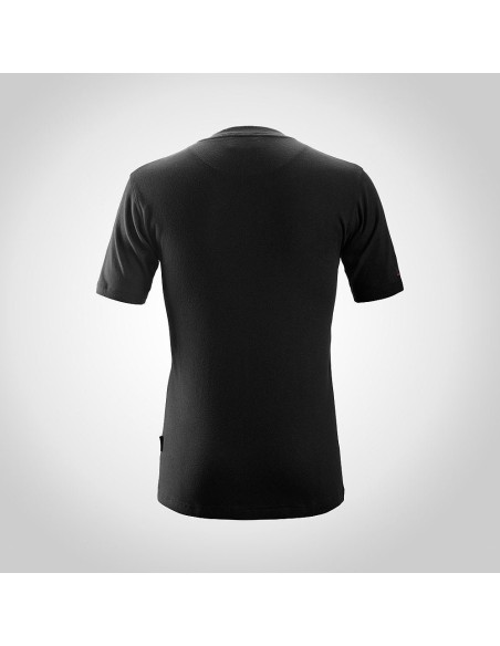 2563 Camiseta de manga corta con cuello redondo ProtecWork negro