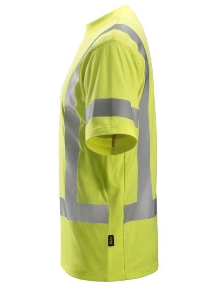 2562 Camiseta de manga corta de alta visibilidad clase 3 ProtecWork amarillo